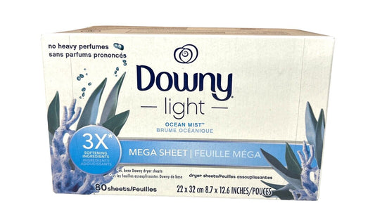 Downy sheets, light ocean mist