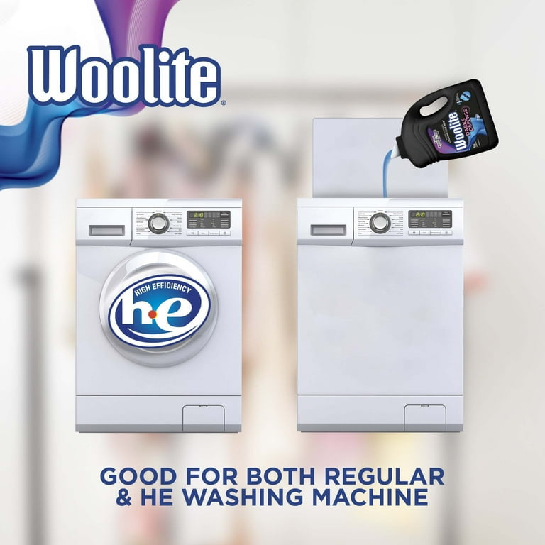 Woolite Darks Defense Liquid Laundry Detergent – Protects Dark Clothes from Fading, 66 Loads, 100oz