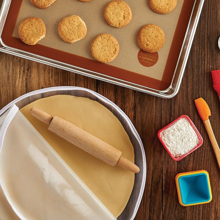 Mrs. Anderson's Baking Beechwood Children Rolling Pin, 7in