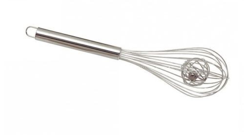Stainless steel whisk with bowl 12 inches