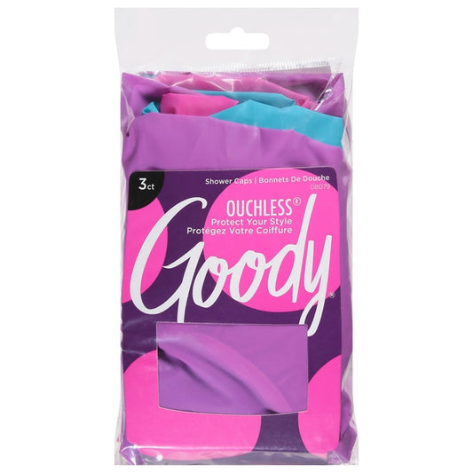Goody Shower Cap 3pk