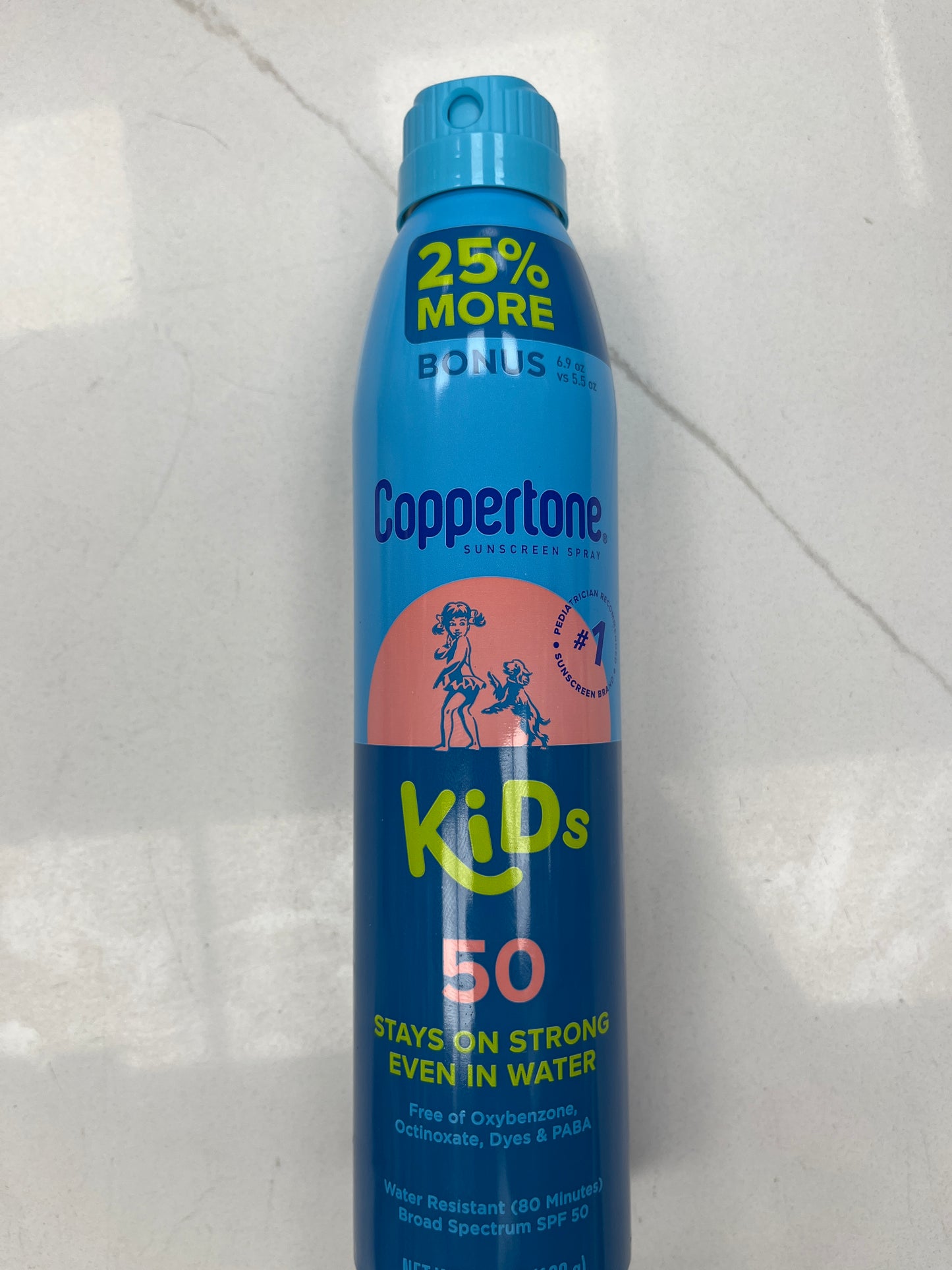 Coppertone kids sunscreen spray