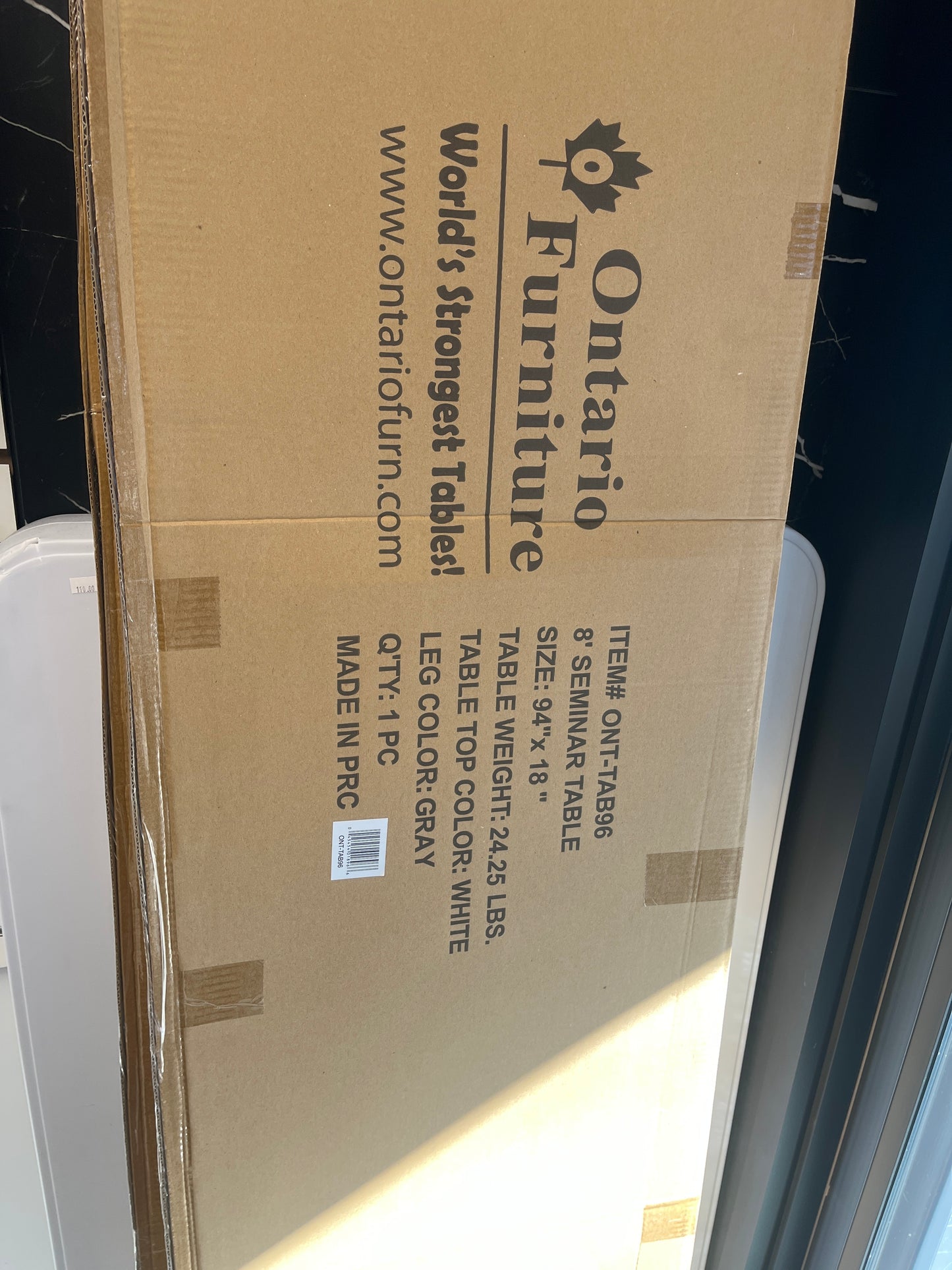 Table heavy duty 18 x 96