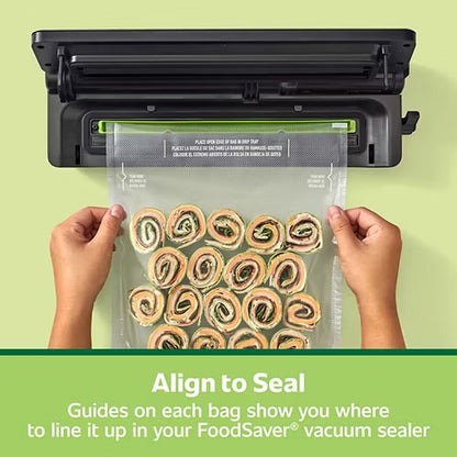 FoodSaver® Gallon Pre-Cut Vacuum Seal Bags, 12 Pack 1 gallon ￼