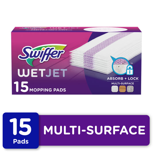 Swiffer wet jet mopping pads