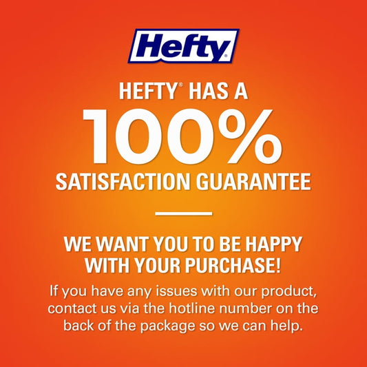 Hefty Slider 2.5 Gallon Jumbo Storage Bags, 10 Count