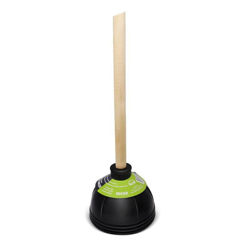 5-3/4" Heavy Duty Force Cup Plunger - Preassembled Case of 6