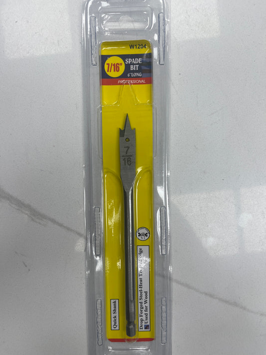 Spade bit 7/16”