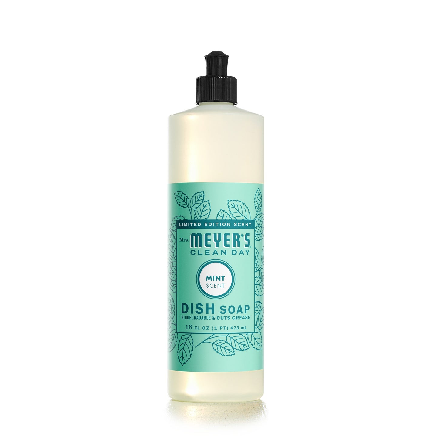 Mrs. Meyers dish soap mint