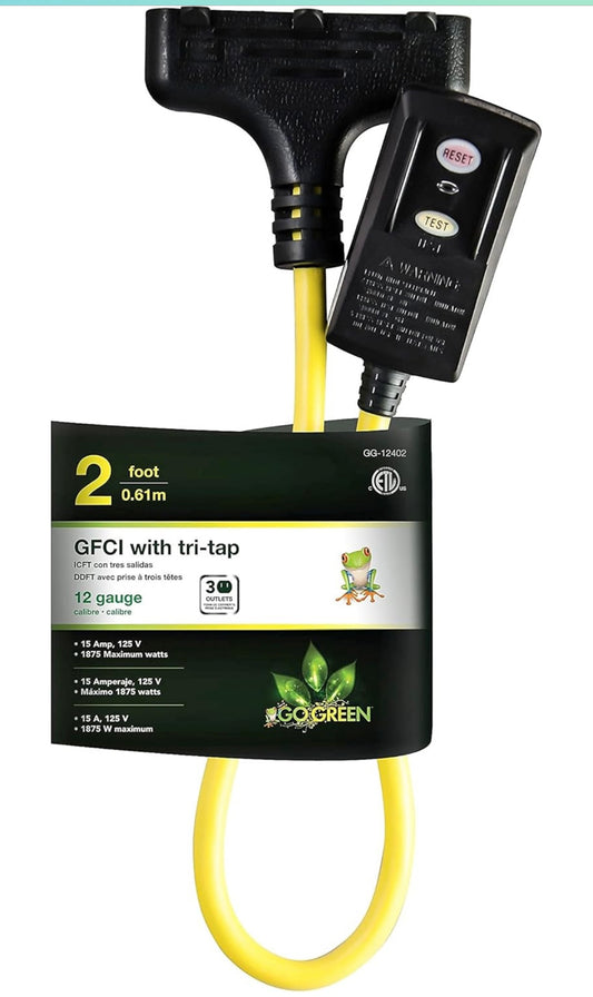GFCI power block 2 feet