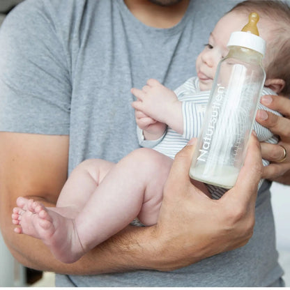 Natursutten Anti-Colic Glass Baby Bottle 2-Pack