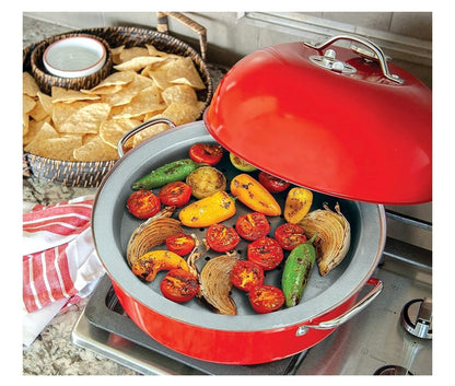 Nordic ware stove, top kettle smoker, infuse smoky flavor into any type of food ￼