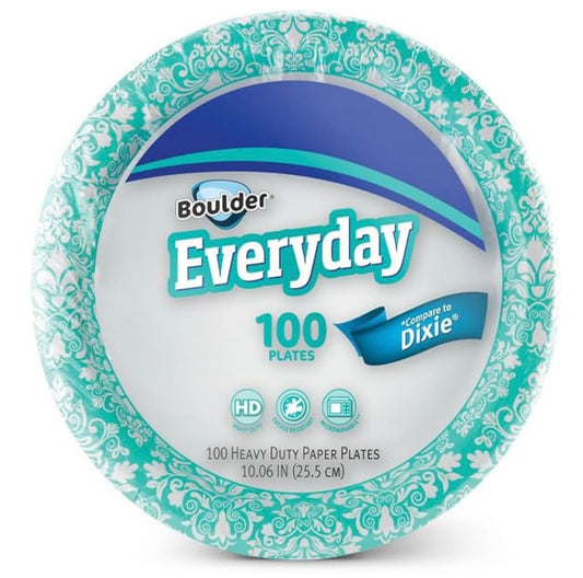 boulder Everyday Dixie plates 10.6 inches 100pk