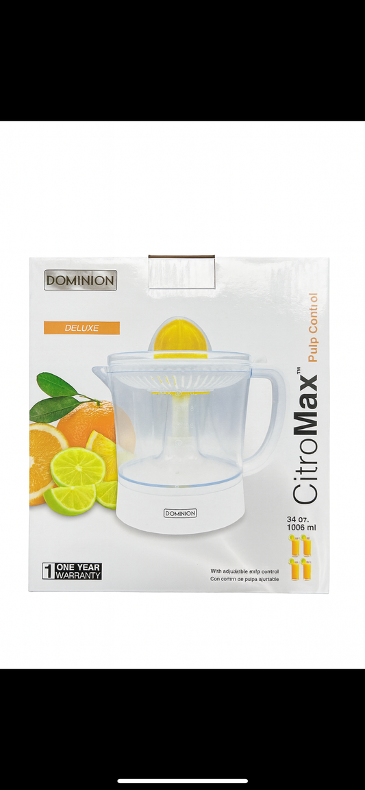 DOMINION pulp control Citro max control citrus juicer ￼