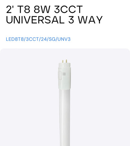 Luxrite LR34231 T8 LED bulb 24” inch