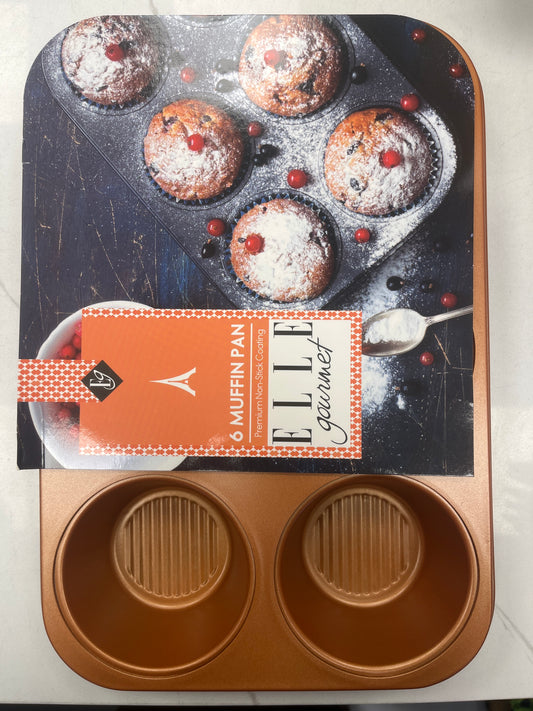 6 Muffin Pan Non Stick