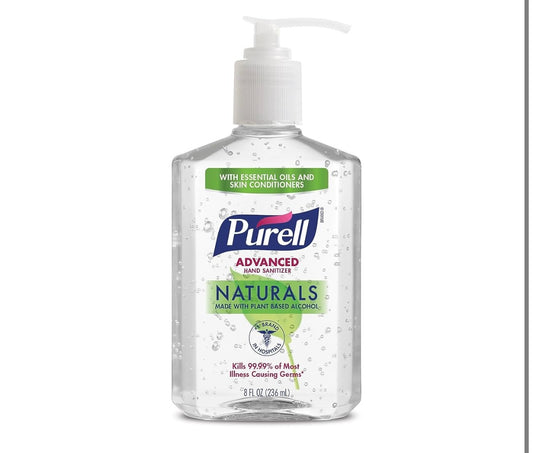 Puell hand sanitizer 8oz ï¿¼
