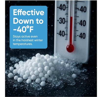 Calcium chloride ice melt Prestone Driveway 9.5LB Jugs