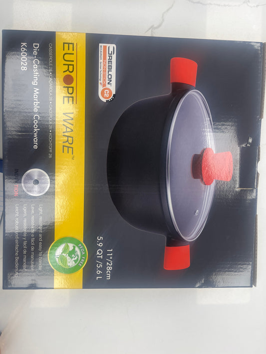 5.9 quart marble cookware pot