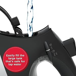 SINGER(R) SteamCraft Plus 2.0 Steam Iron (1800W), Auto Shutoff - Black