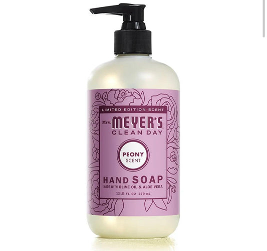 Myers hand soap PEONY scent