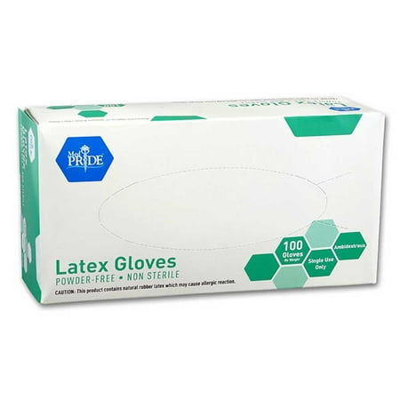 Latex Gloves Small 100 pc