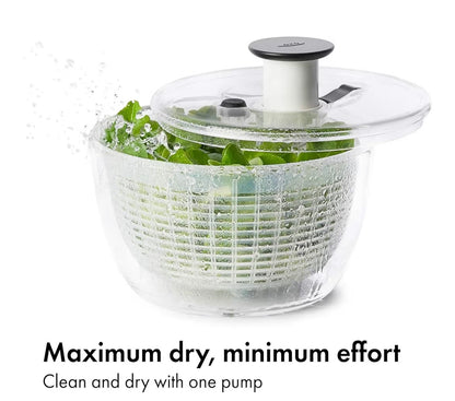 OXO SALAD SPINNER-LARGE SOFT WORKS