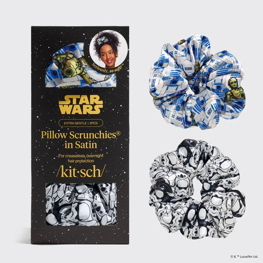 Kit.sch/ Pillow scrunchies in satin Star Wars edition 2pcs
