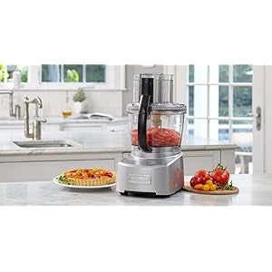Cuisinart CFP-24DCNPC Elite Collection 12-Cup Die Cast Food Processor with Stainless Blades