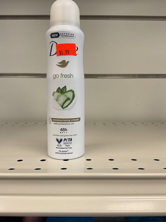 Dove cucumber deodorant