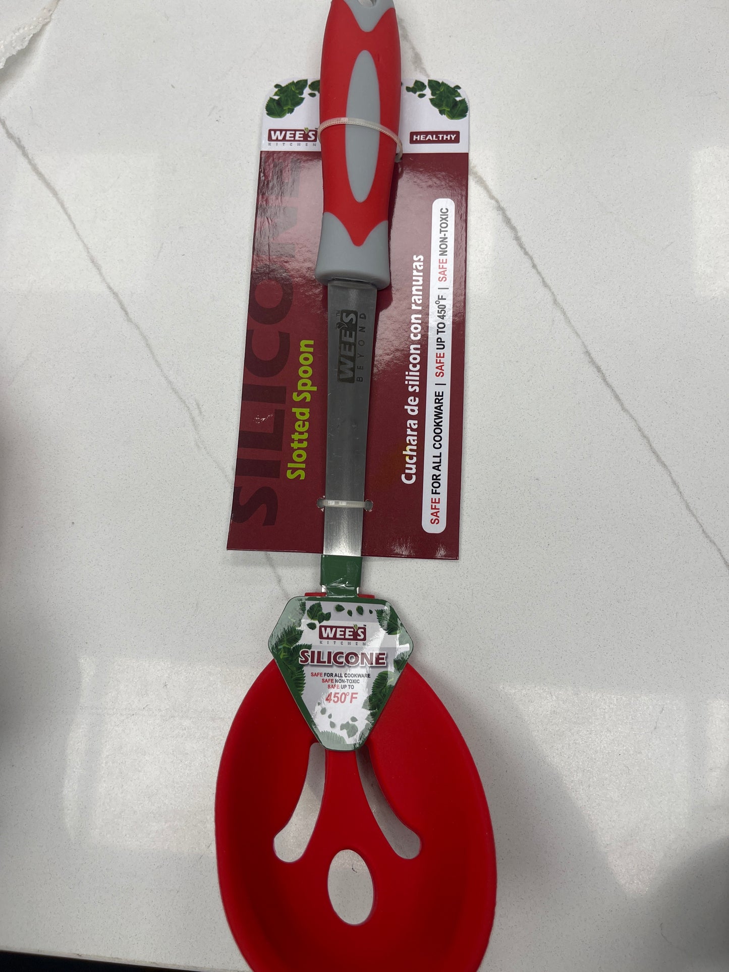 Slotted.Spoon red