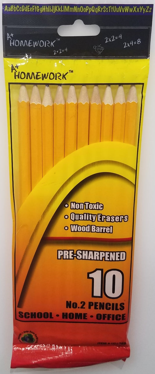 No.2 Pencil 10pk