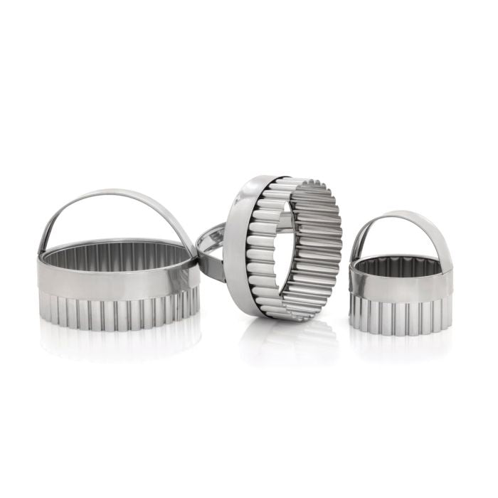 Mrs. Anderson's Baking Crinkle Cookie Cutters, Set of 3