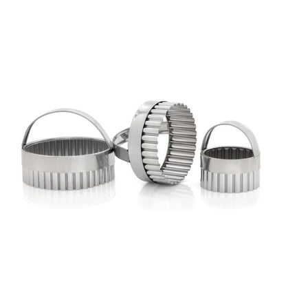 Mrs. Anderson's Baking Crinkle Cookie Cutters, Set of 3