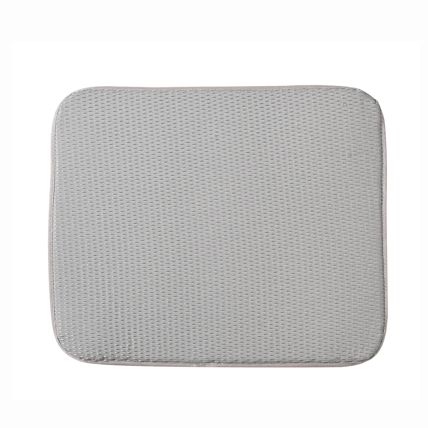 DISH DRYING MAT 16X18 GRAY