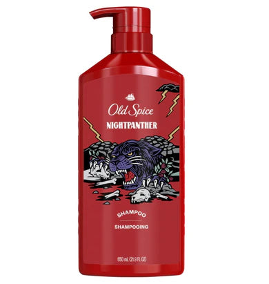 Old Spice Nightpanther Shampoo for Men - 21.9oz