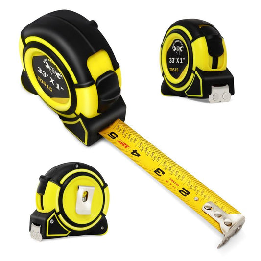 33 feet measuring tape extra thick 1 inch blade