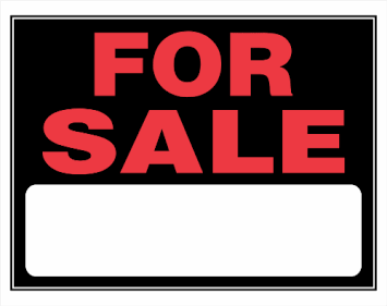 For sale sign