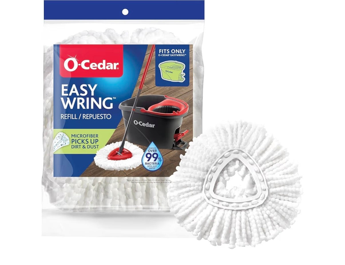 O-Cedar EasyWring Spin Mop Head Refill