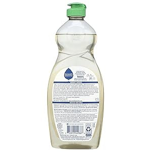 Seventh Generation Dish Liquid Soap Free & Clear liquid soap Dishwashing Soap Dish Soap for sensitive skin 19 oz
