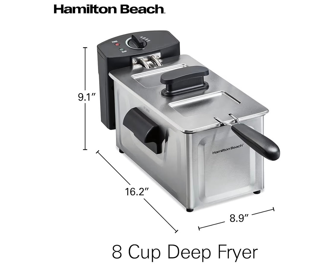Hamilton Beach 8 cup deep fryer 35210 ￼