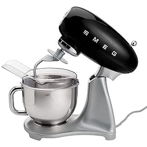 Smeg 5-Quart Stand Mixer-Black