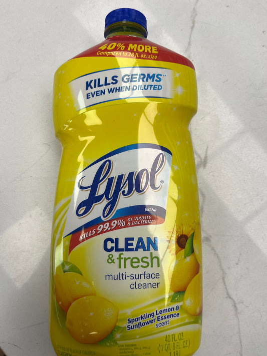Lysol Clean&Fresh Lemon 40oz