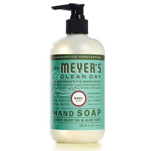 Mrs. Meyers hand soap, basil scent ￼￼