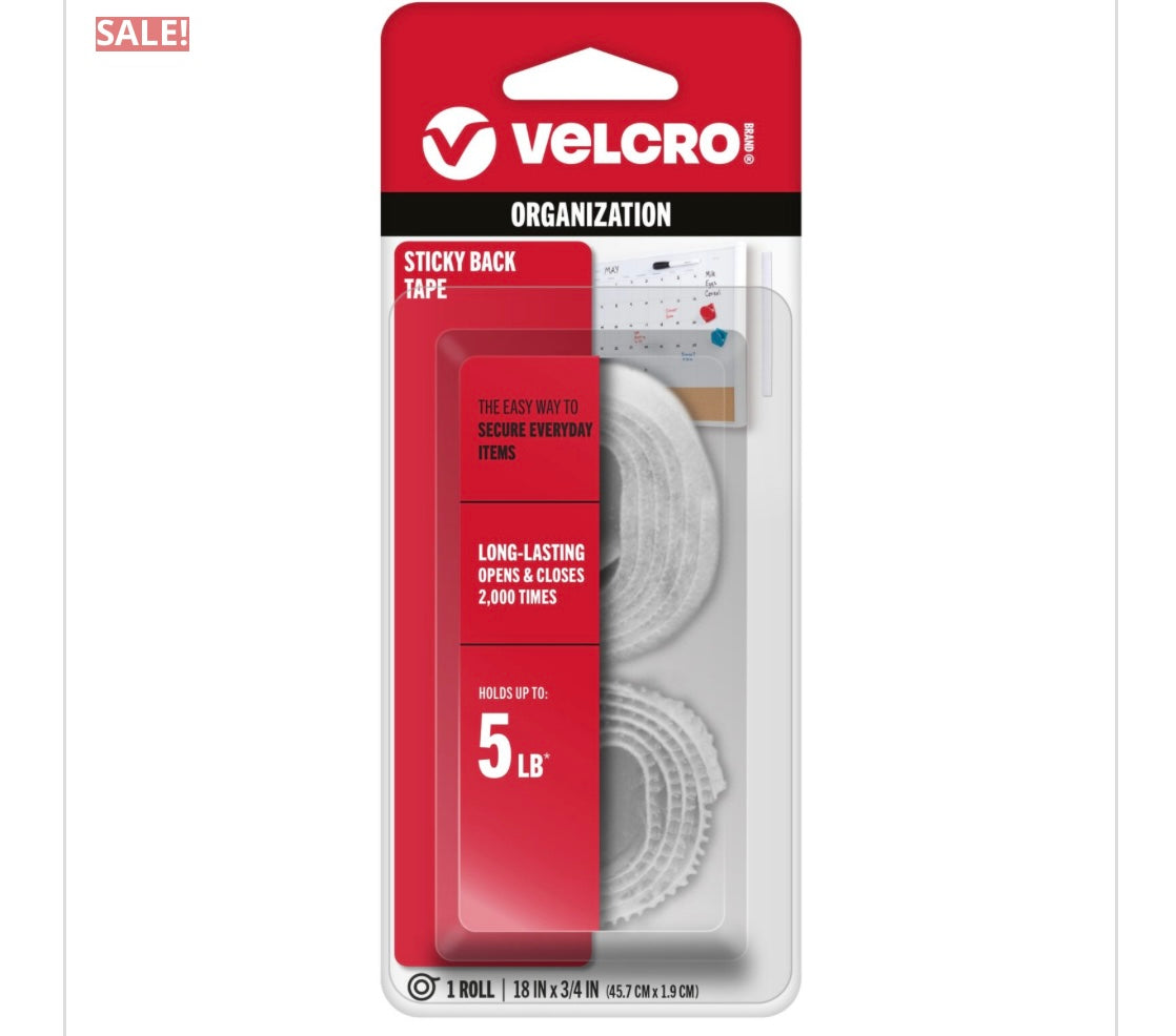 Velcro Stticky Back 18"X3/4"