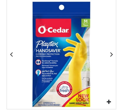 O-cedar Playtex 1 Pair medium yellow