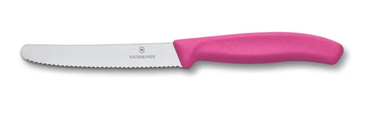 Victorinox Knife Purple serrated round tip
