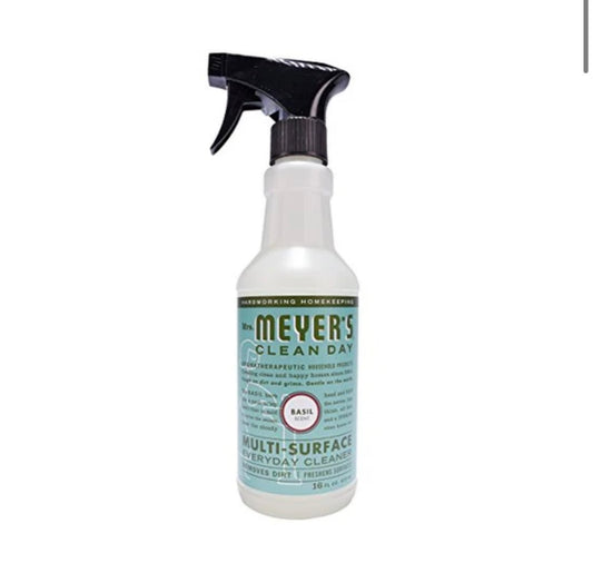 Mrs. Myers multi surface every day cleaner, BASIL scent