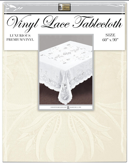 Plastic Tablecloth 60"x90"