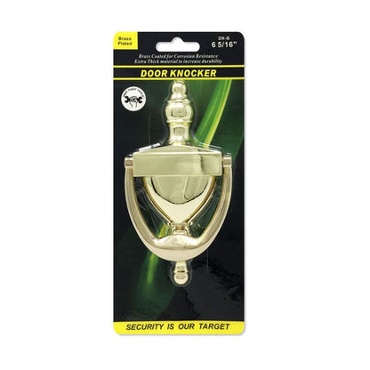 6-5/16 in. Door Knocker In Brass Finish